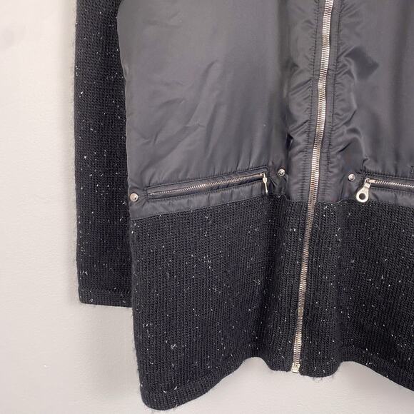 Iceberg Men's Wool Full Zip Jacket Black - Picture 2 of 8